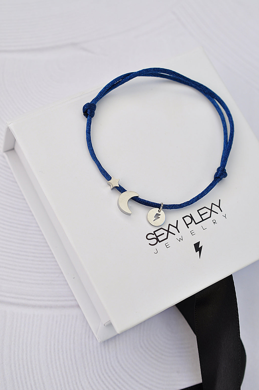 MOON &amp; STAR Seidenarmband