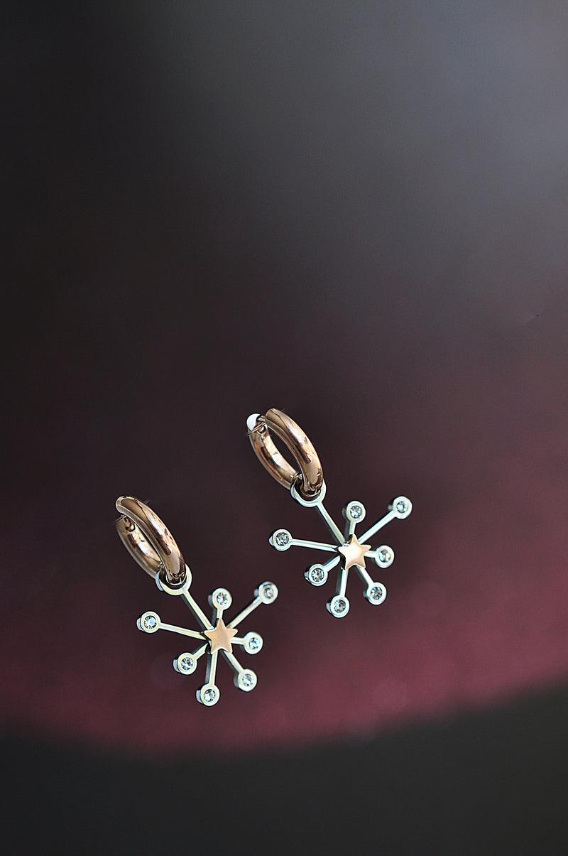 NIGHT SPARK mini hoops / NIGHT SPARK mini ringovi