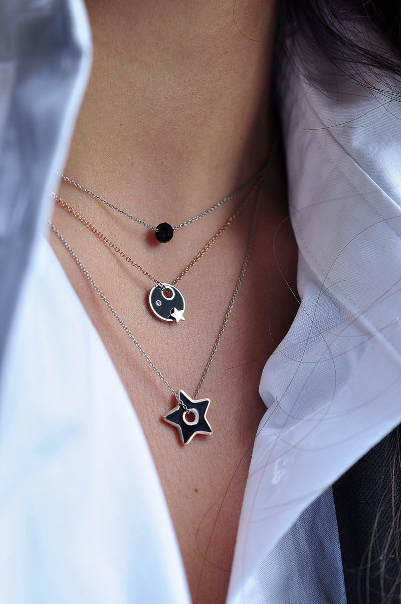 COSMOS triple necklace / COSMOS trostruka ogrlica