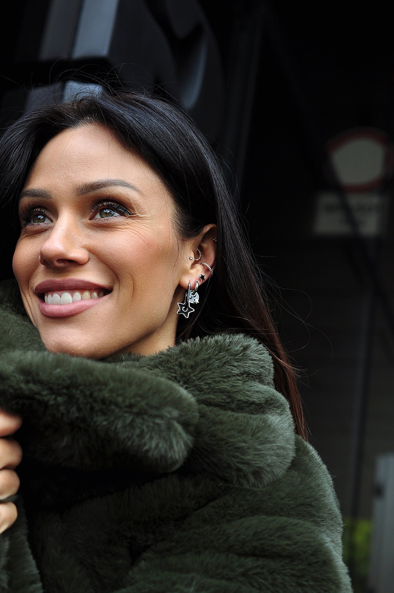 BLACKEST OF ALL ovalni obroči / BLACKEST OF ALL ovalni obroči