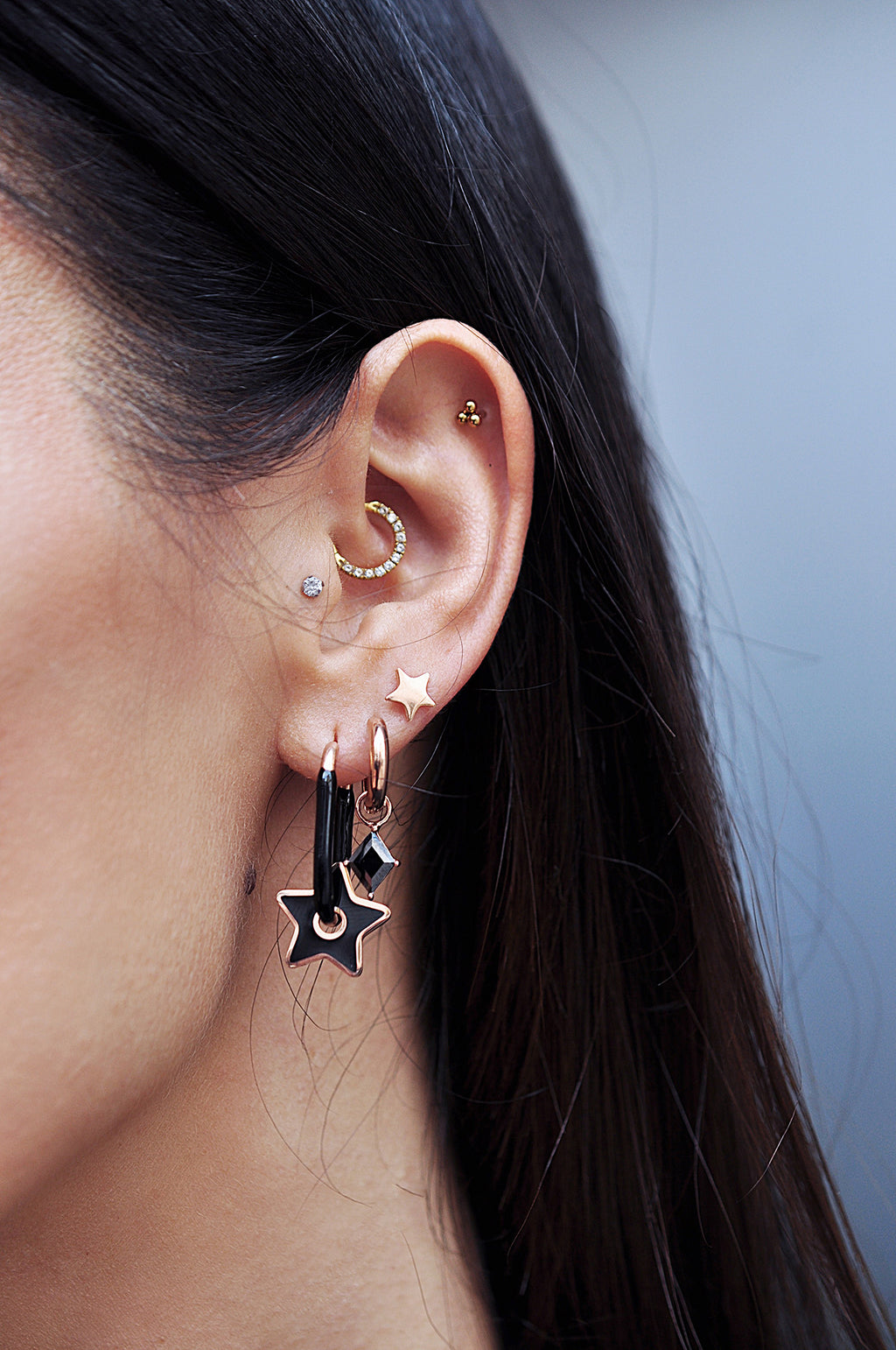 BLACK ROCK mini hoops / BLACK ROCK mini ringovi