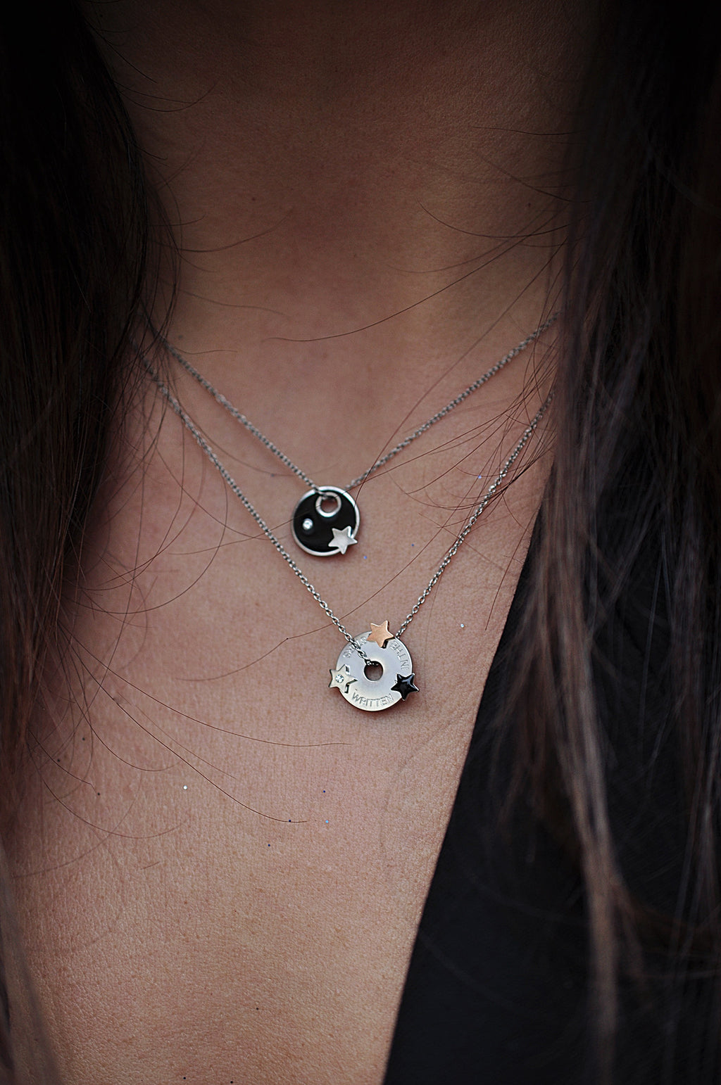 ORBIT Doppelkette / ORBIT dupla ogrlica