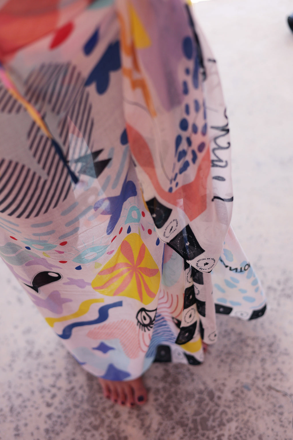 THE BEACH CLUB pareo