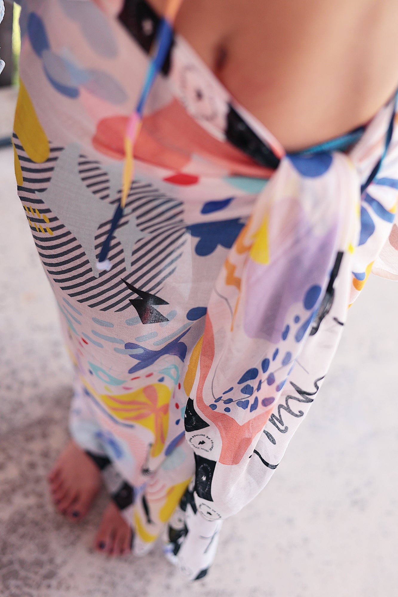 THE BEACH CLUB pareo