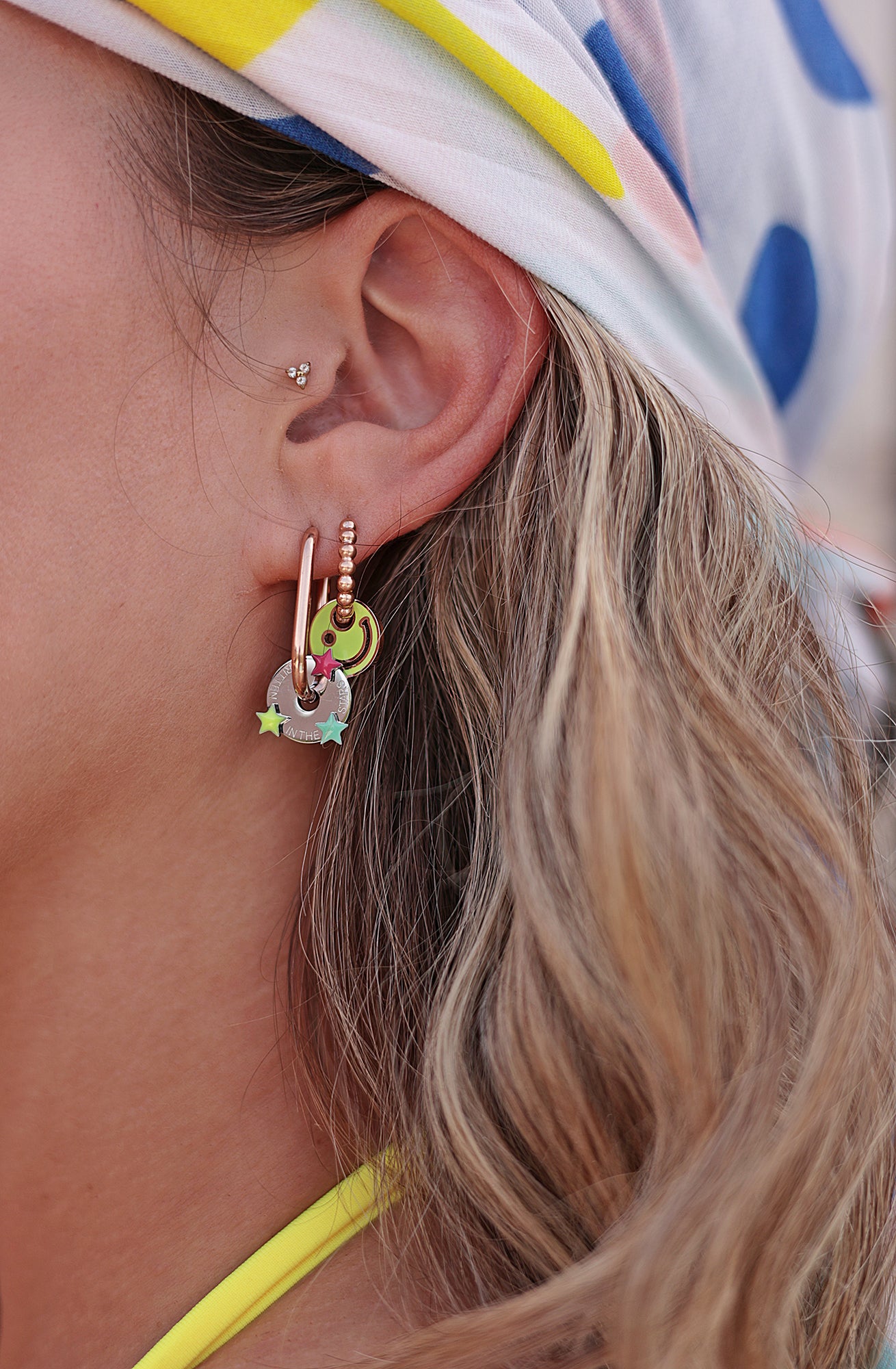 TEQUILA SUNRISE oval hoops / TEQUILA SUNRISE ovalni ringovi