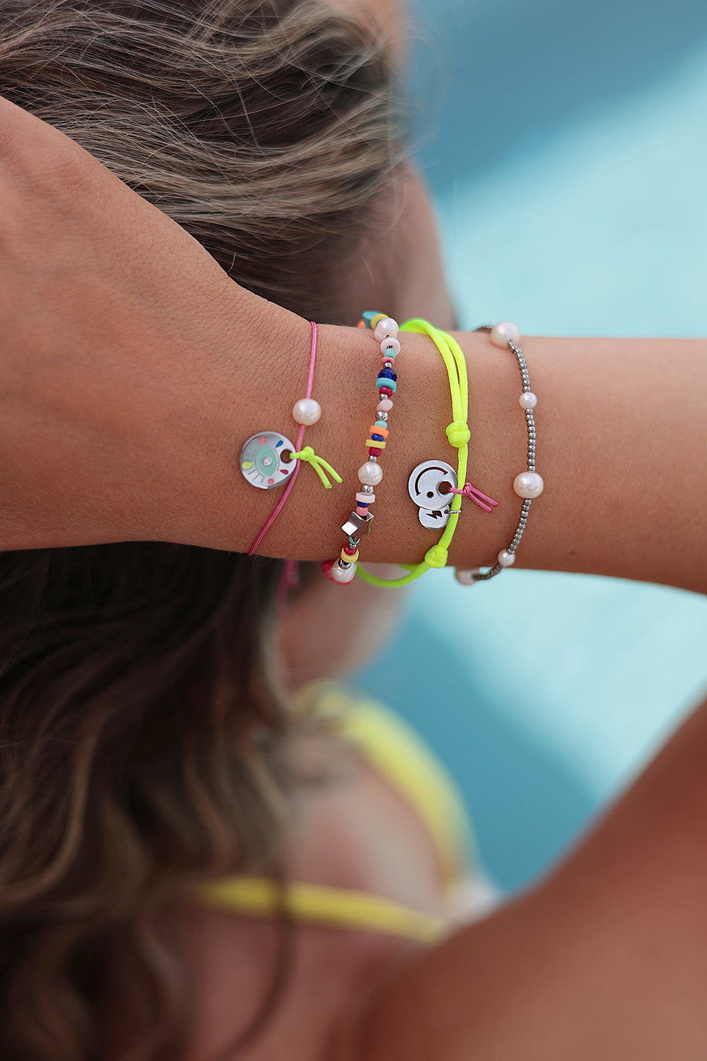 PINA COLADA string bracelet / PINA COLADA narukvica trakica