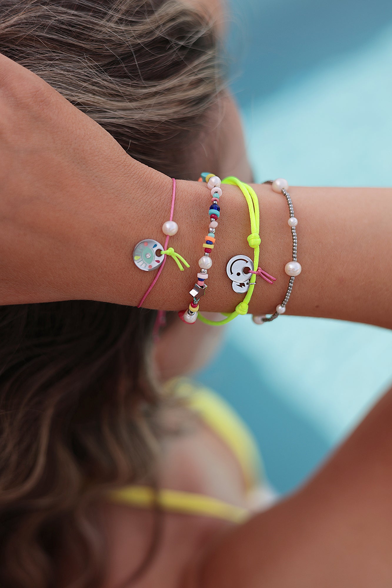 PINA COLADA string bracelet / PINA COLADA narukvica trakica