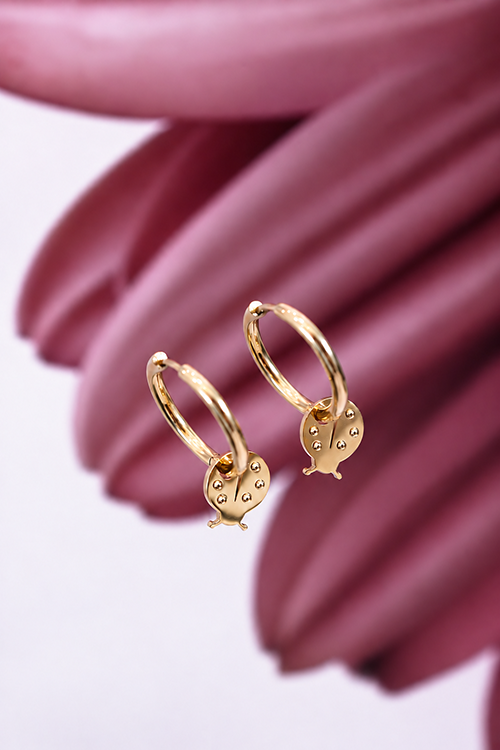 LADYBUG classic hoops / LADYBUG klasični ringovi