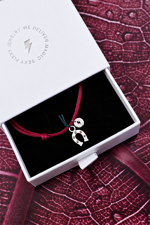 HORSE WHISPERER silk string bracelet / HORSE WHISPERER narukvica trakica