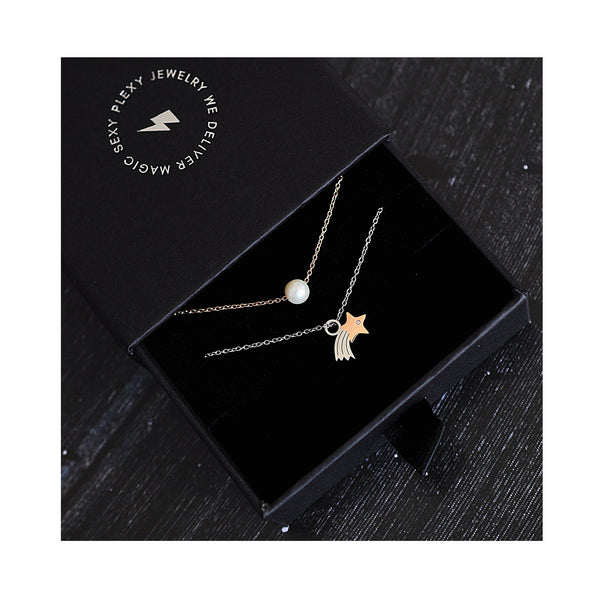 SHOOTING STAR double necklace / SHOOTING STAR dvostruka ogrlica