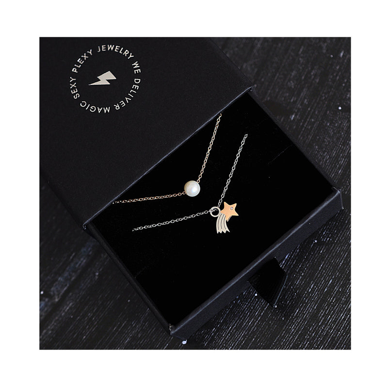 SHOOTING STAR double necklace / SHOOTING STAR dvostruka ogrlica