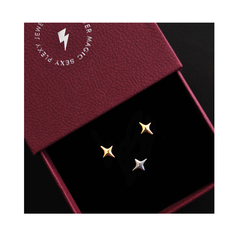 NORTHERN STAR stud earrings / NORTHERN STAR naušnice