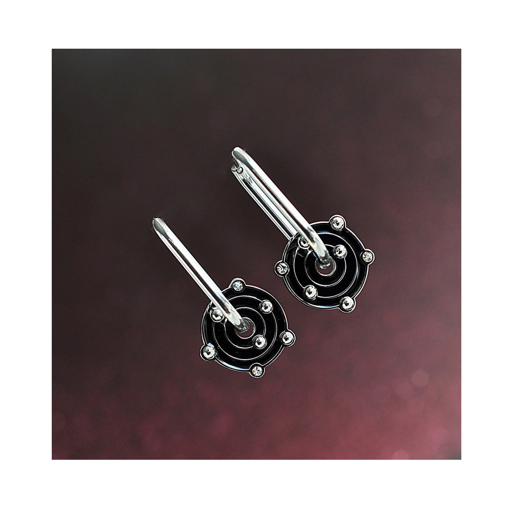 OUT OF SPACE oval hoops / OUT OF SPACE ovalni ringovi