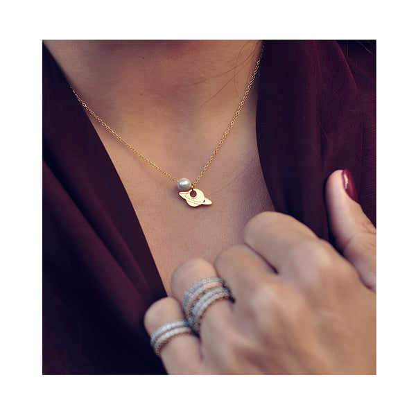 SATURN necklace / SATURN ogrlica