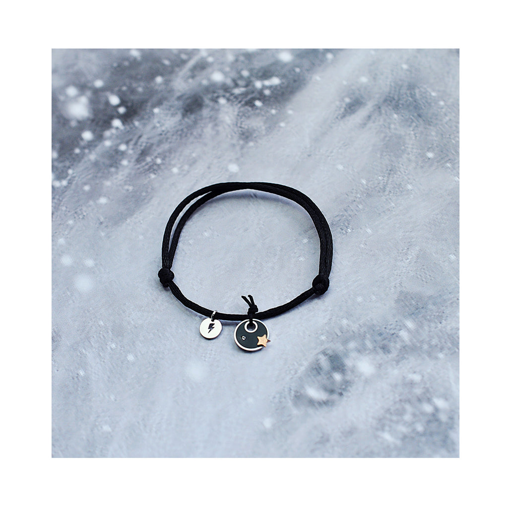 Svilena zapestnica THE GREAT DARK SPOT / TEH GREAT DARK SPOT svilena narukvica