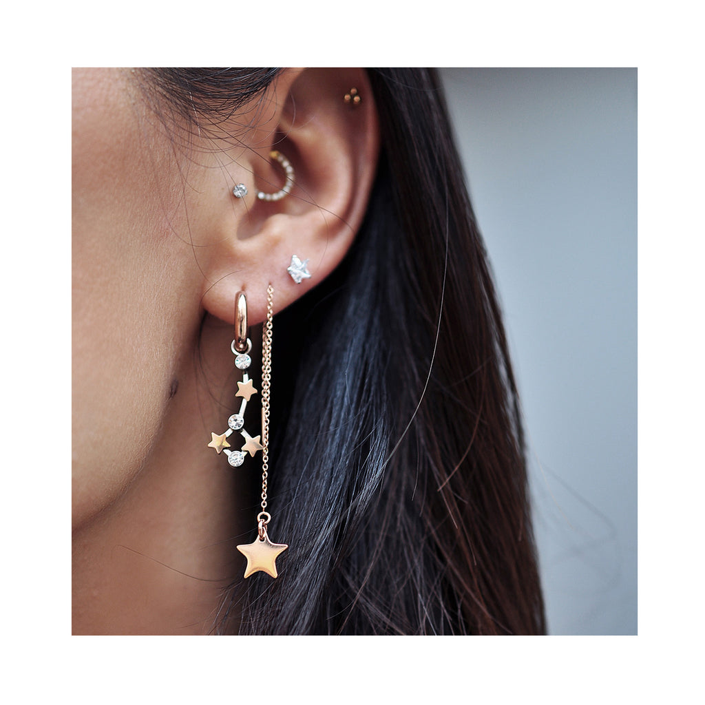 THUNDER&amp;STAR Kettenohrringe 