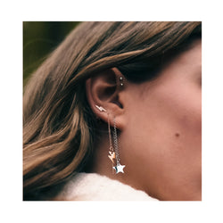 THUNDER&STAR chain earrings