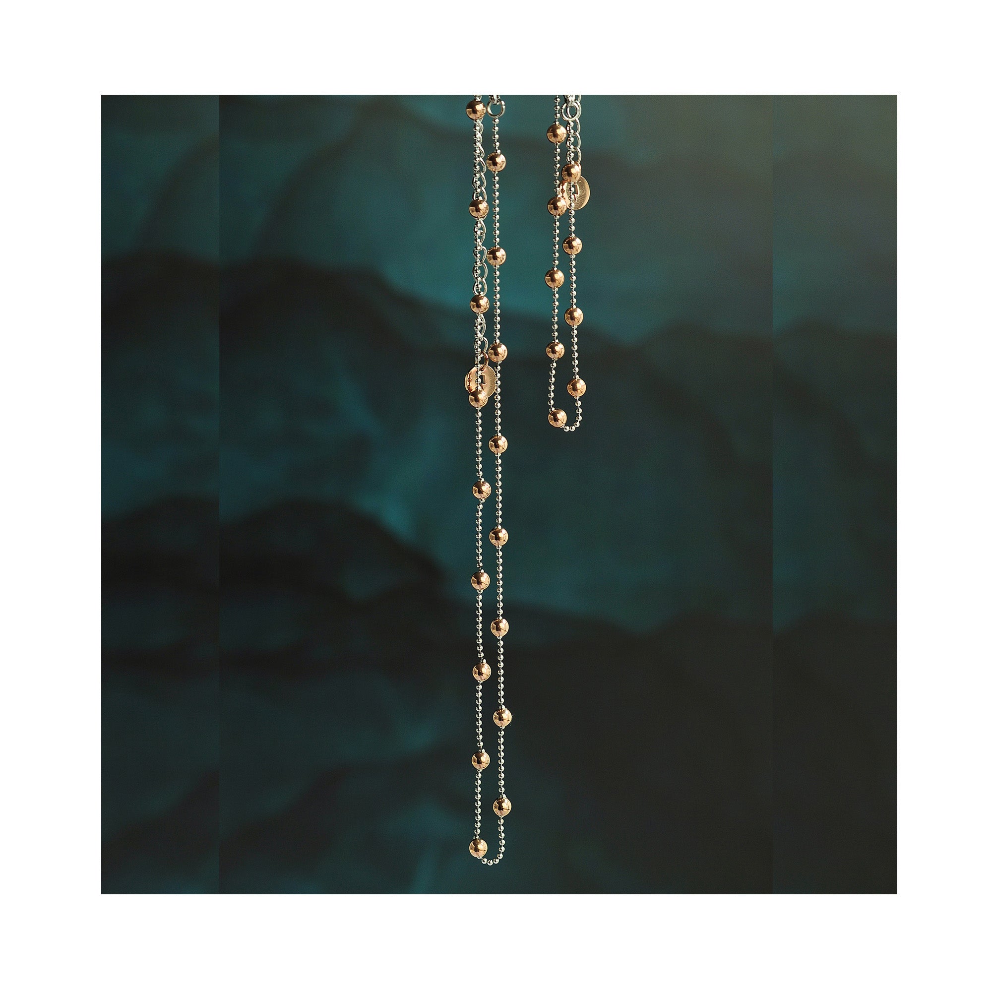 SNOW DROPS Choker Halskette