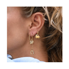 HORSE WHISPERER chain earrings / HORSE WHISPERER viseće naušnice