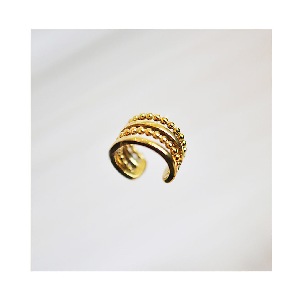 MULTIPLE DOT cuff earring / MULTIPLE DOT cuff naušnica