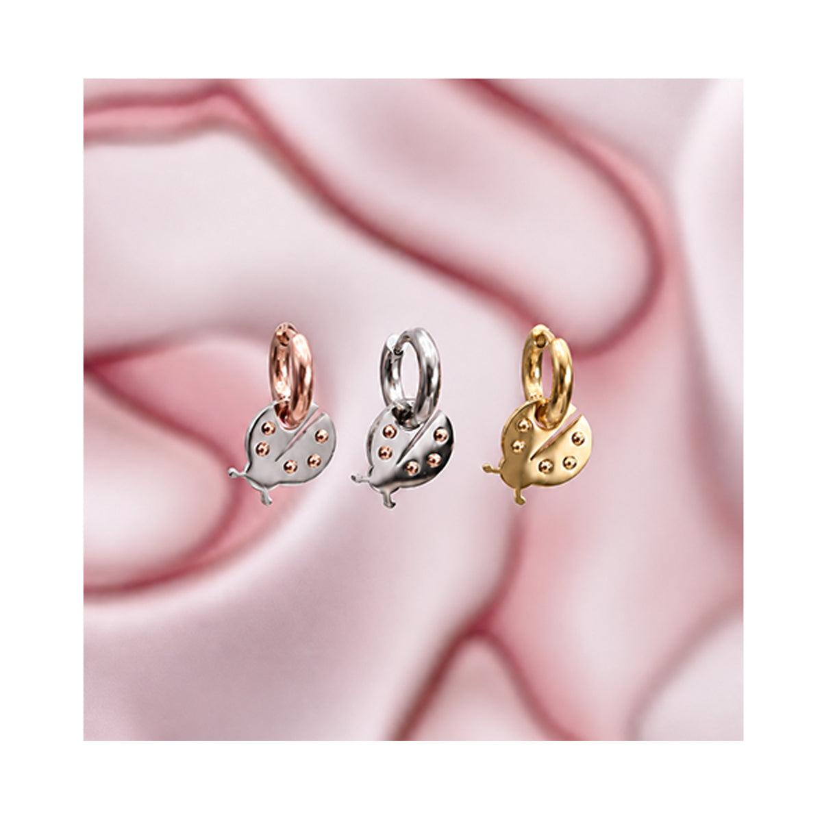 LADYBUG mini hoops / LADYBUG mini ringovi