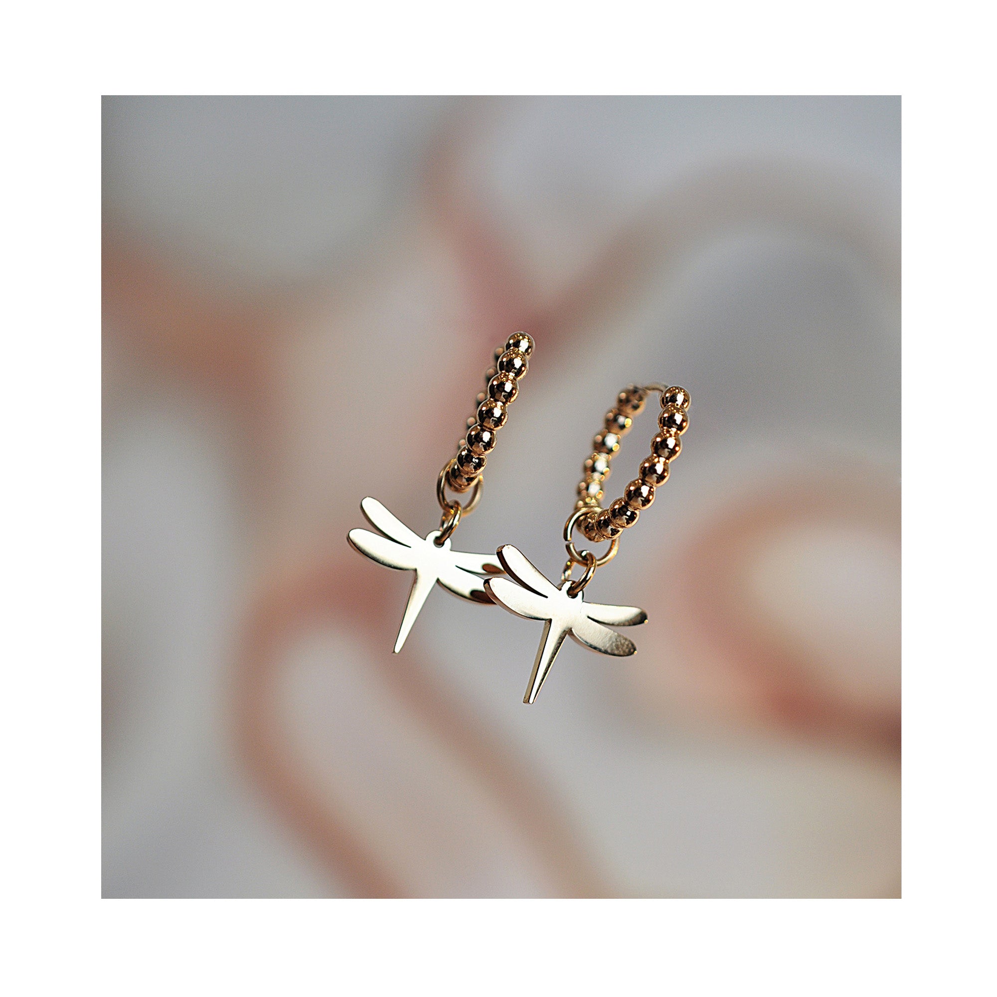 DRAGONFLY dot classic hoops / DRAGONFLY dot klasični ringovi