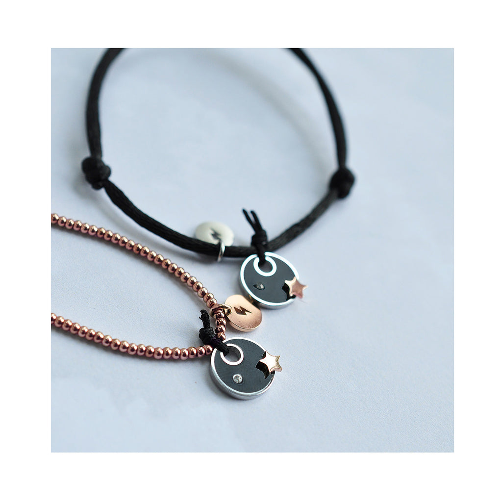 Svilena zapestnica THE GREAT DARK SPOT / TEH GREAT DARK SPOT svilena narukvica