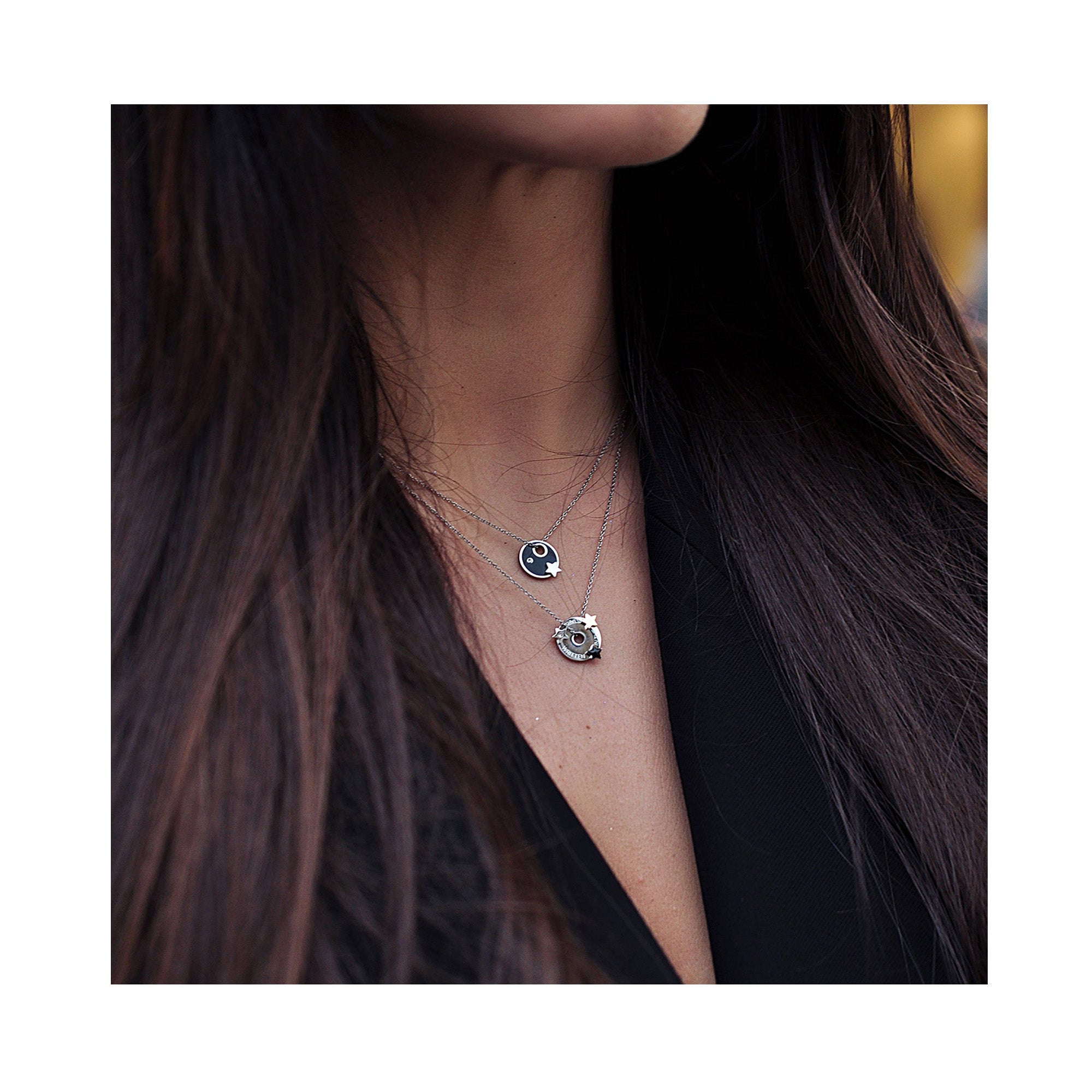 ORBIT Doppelkette / ORBIT dupla ogrlica