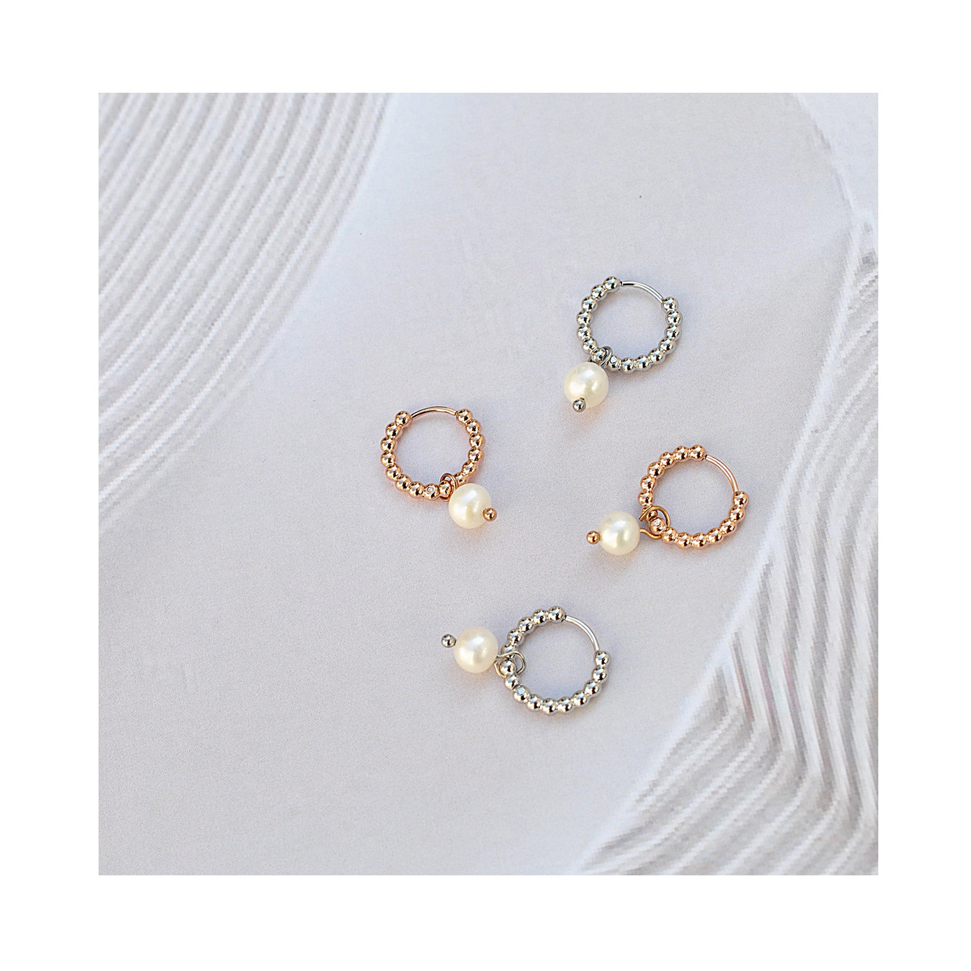 PEARL dot classic hoops / PEARL dot klasični ringovi