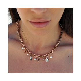 STAY SALTY BABY chunky necklace / STAY SALTY BABY ogrlica