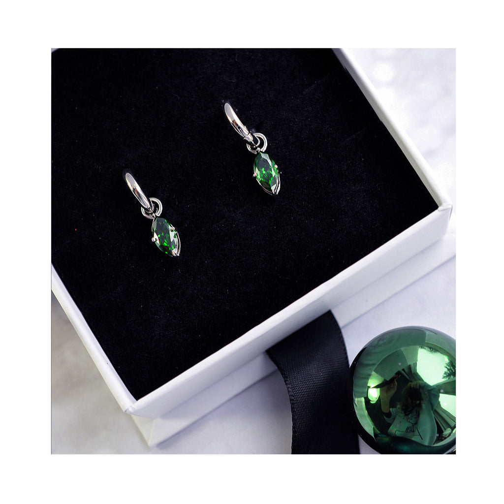 GREEN ROCK Mini-Creolen / GREEN ROCK Mini-Creolen