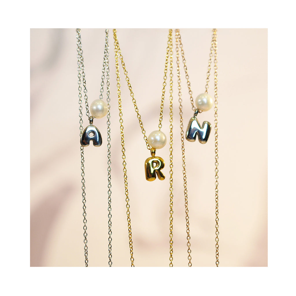 LOVE LETTERS single necklace / LOVE LETTERS jednostruka ogrlica