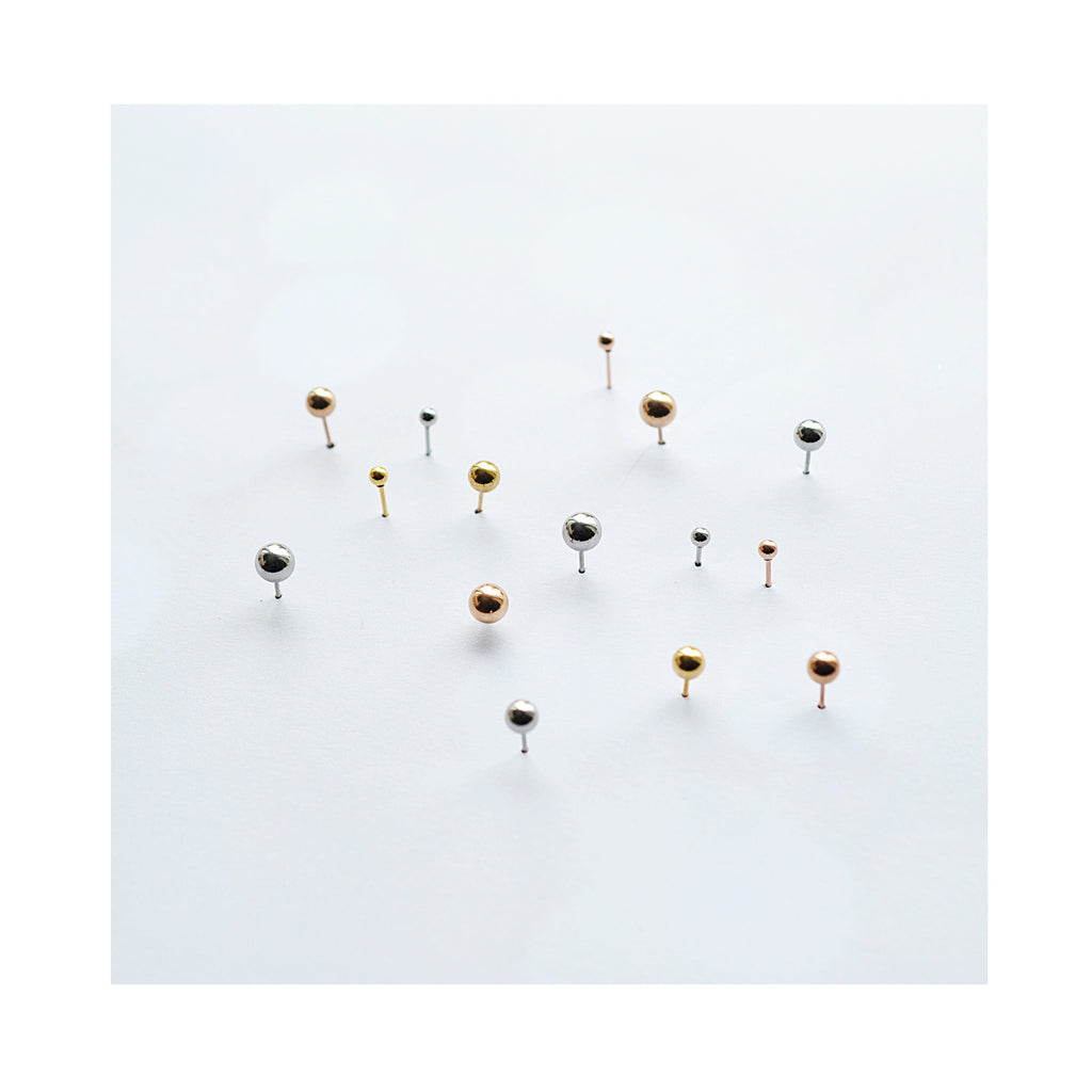 REBELS drop stud earrings / REBELS drop mini naušnice