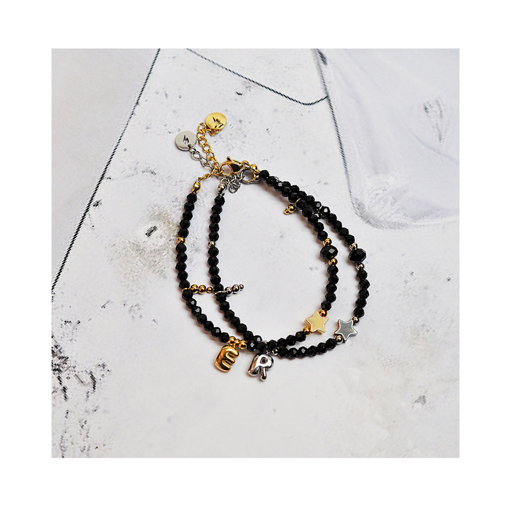 LOVE LETTERS glass bead bracelet / LOVE LETTERS narukvica s perlicama