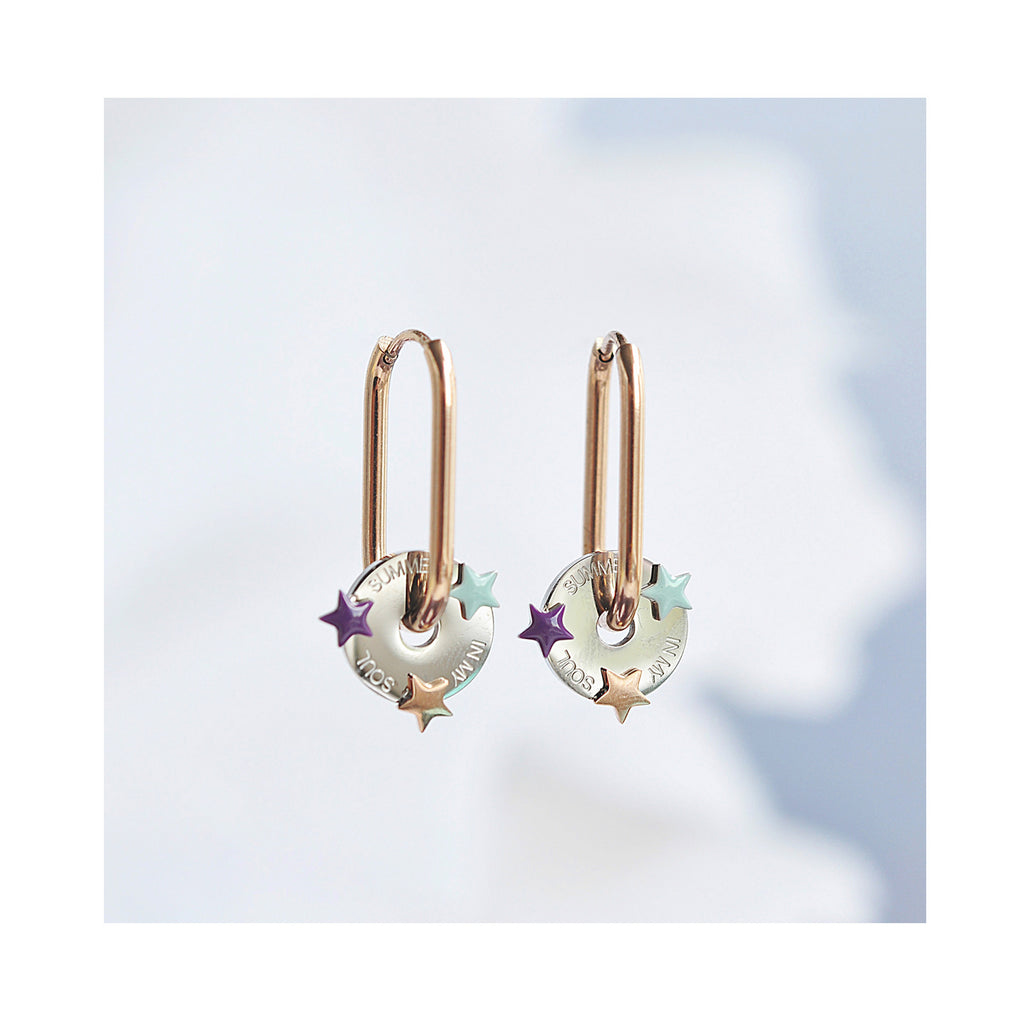 IBIZA oval hoops / IBIZA ovalni ringovi