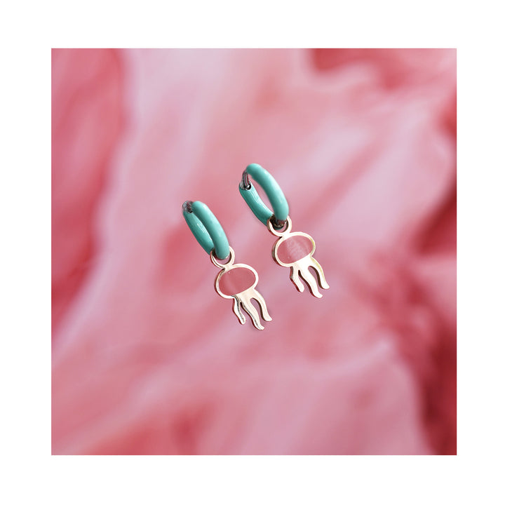 FUNKY JELLY color mini hoops / FUNKY JELLY mini ring u boji