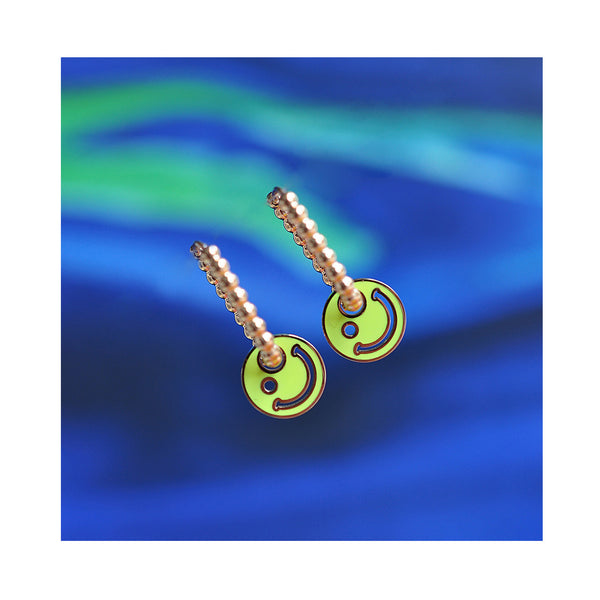MOJITO oval drop hoops / MOJITO ovalni ringovi