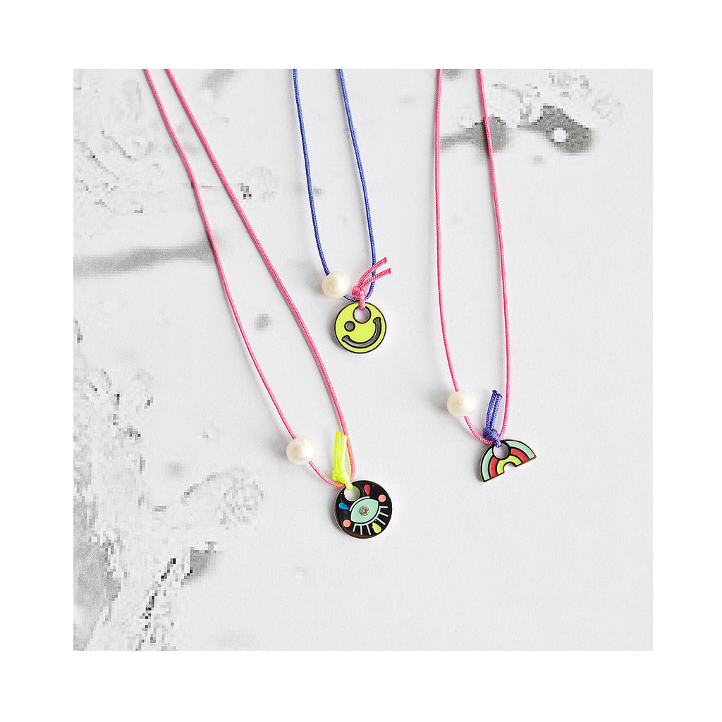 MOJITO string choker necklace / MOJITO ogrlica uz vrat