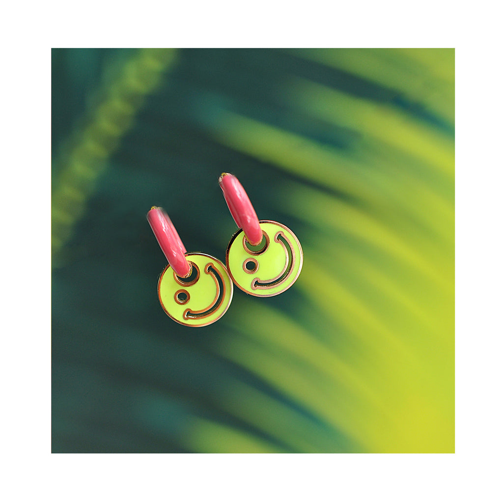 MOJITO pink mini hoops / MOJITO mini ringovi
