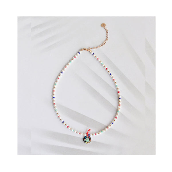 PINA COLADA choker necklace / PINA COLADA ogrlica uz vrat