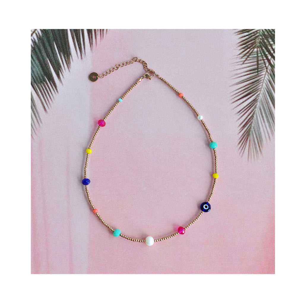 TEQUILA SUNRISE choker necklace / TEQUILA SUNRISE ogrlica uz vrat