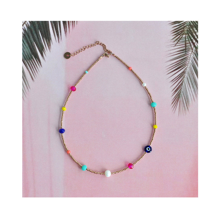TEQUILA SUNRISE choker necklace / TEQUILA SUNRISE ogrlica uz vrat