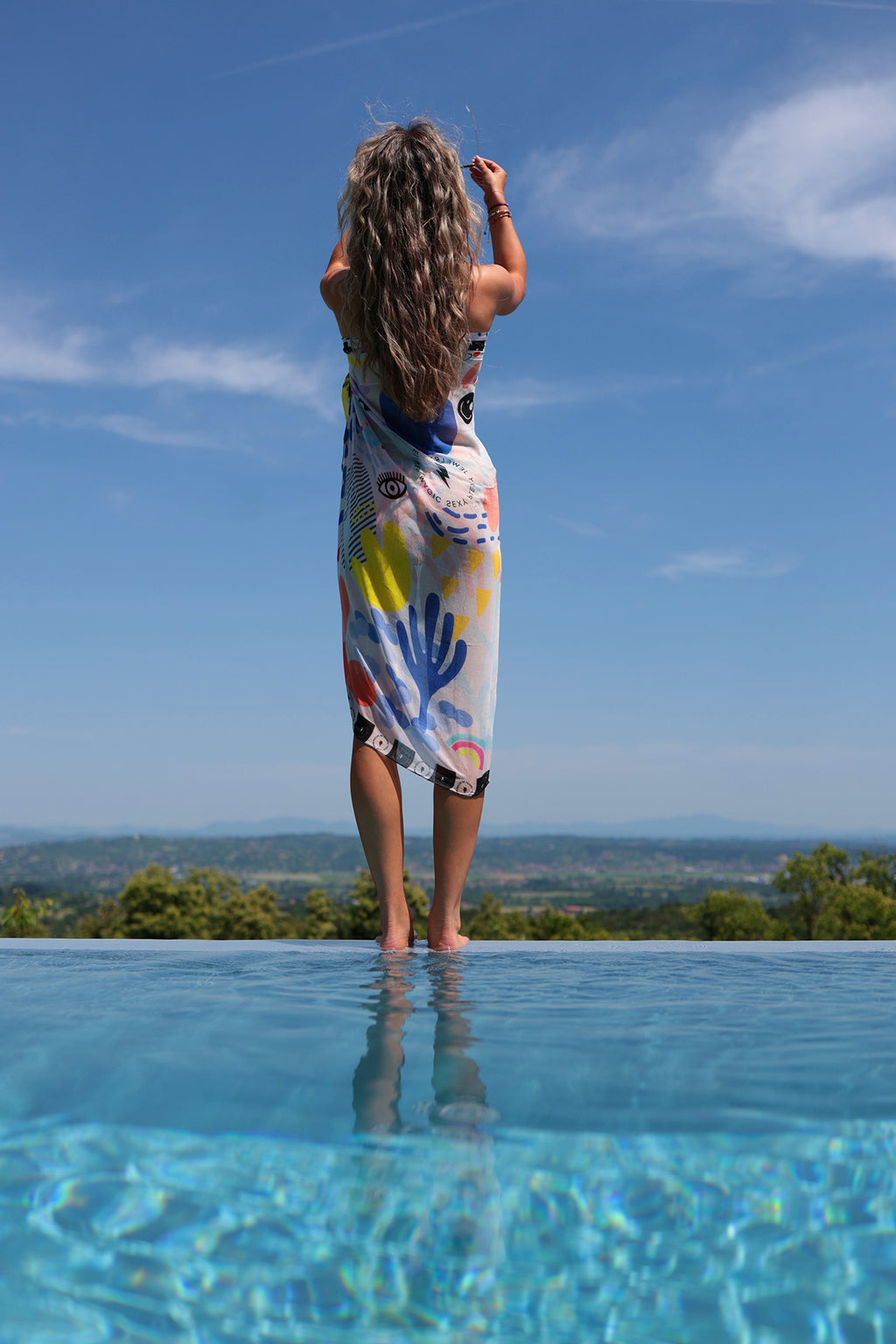 THE BEACH CLUB pareo