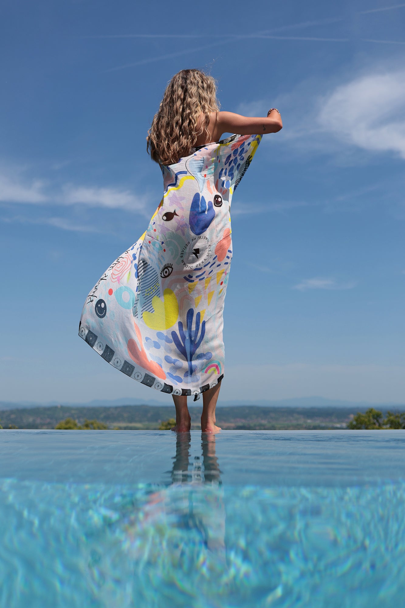 THE BEACH CLUB pareo