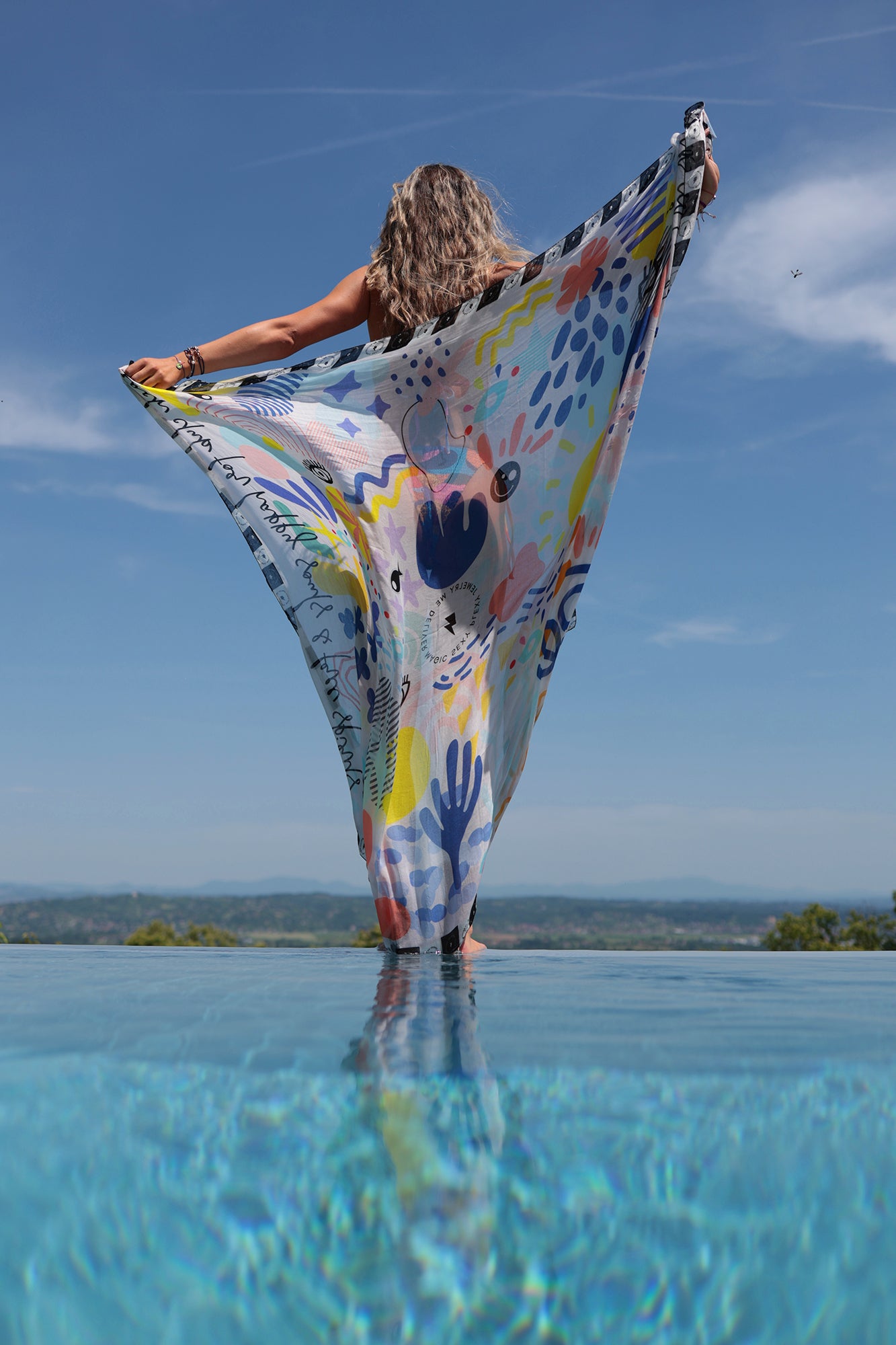 THE BEACH CLUB pareo