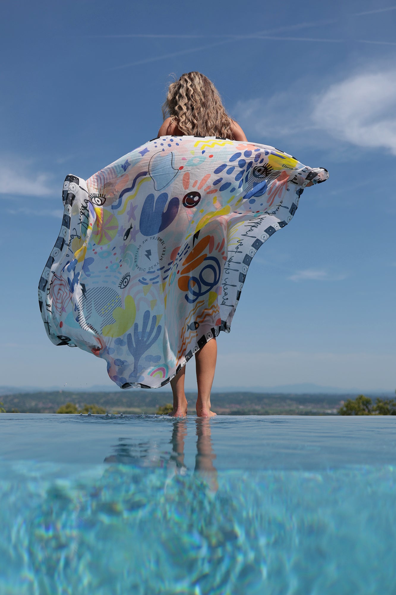 THE BEACH CLUB pareo