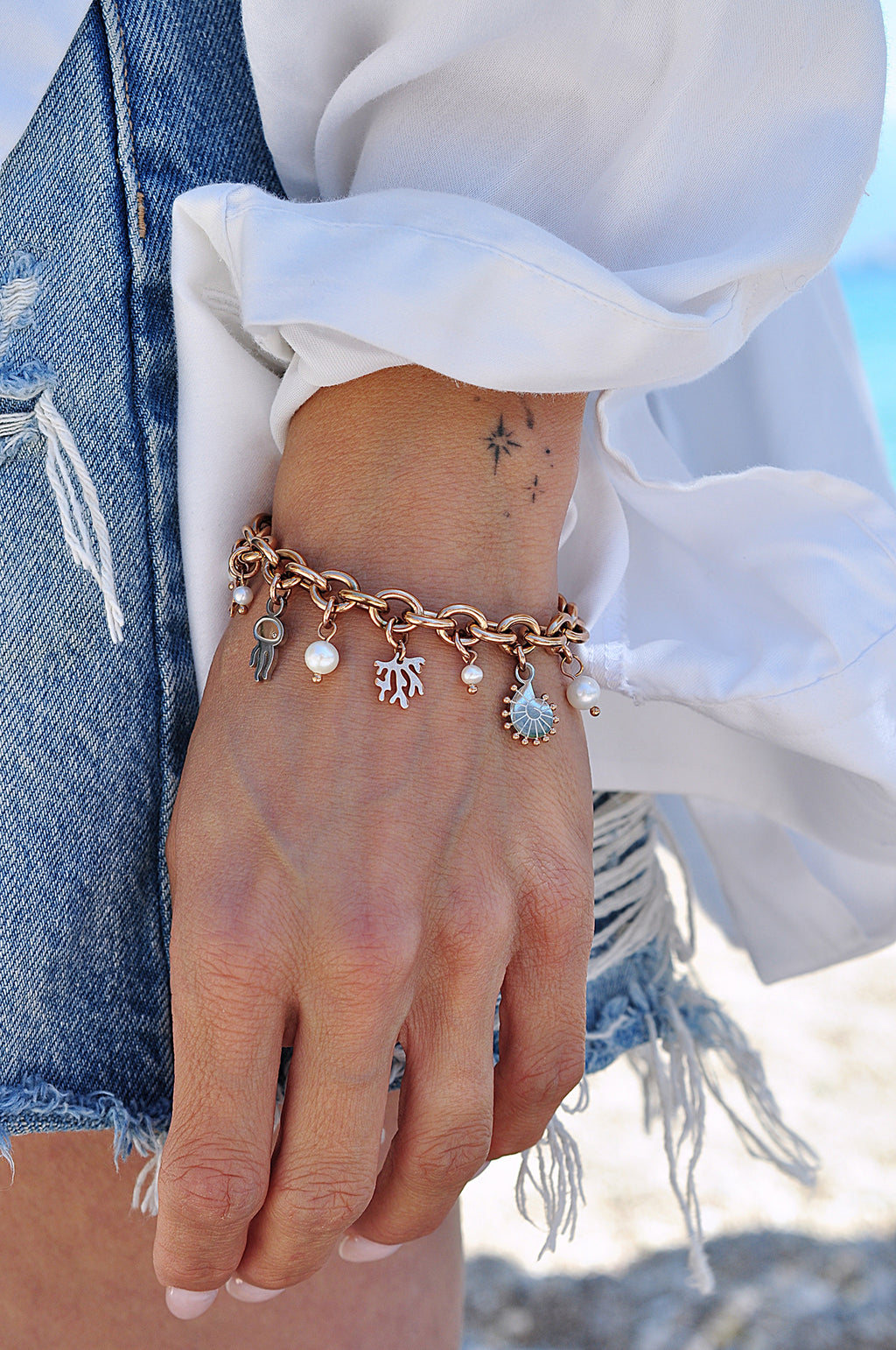 STAY SALTY BABY chunky bracelet / STAY SALTY BABY narukvica