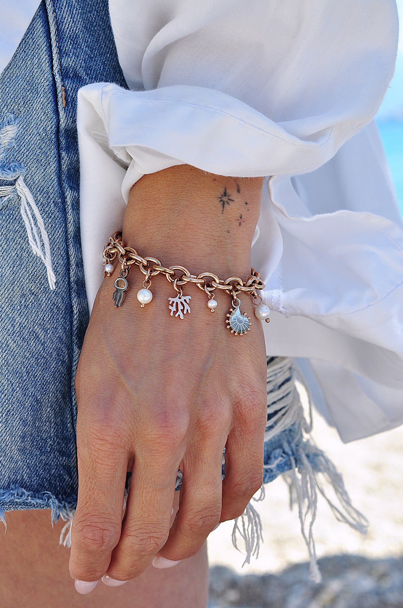 STAY SALTY BABY chunky bracelet / STAY SALTY BABY narukvica