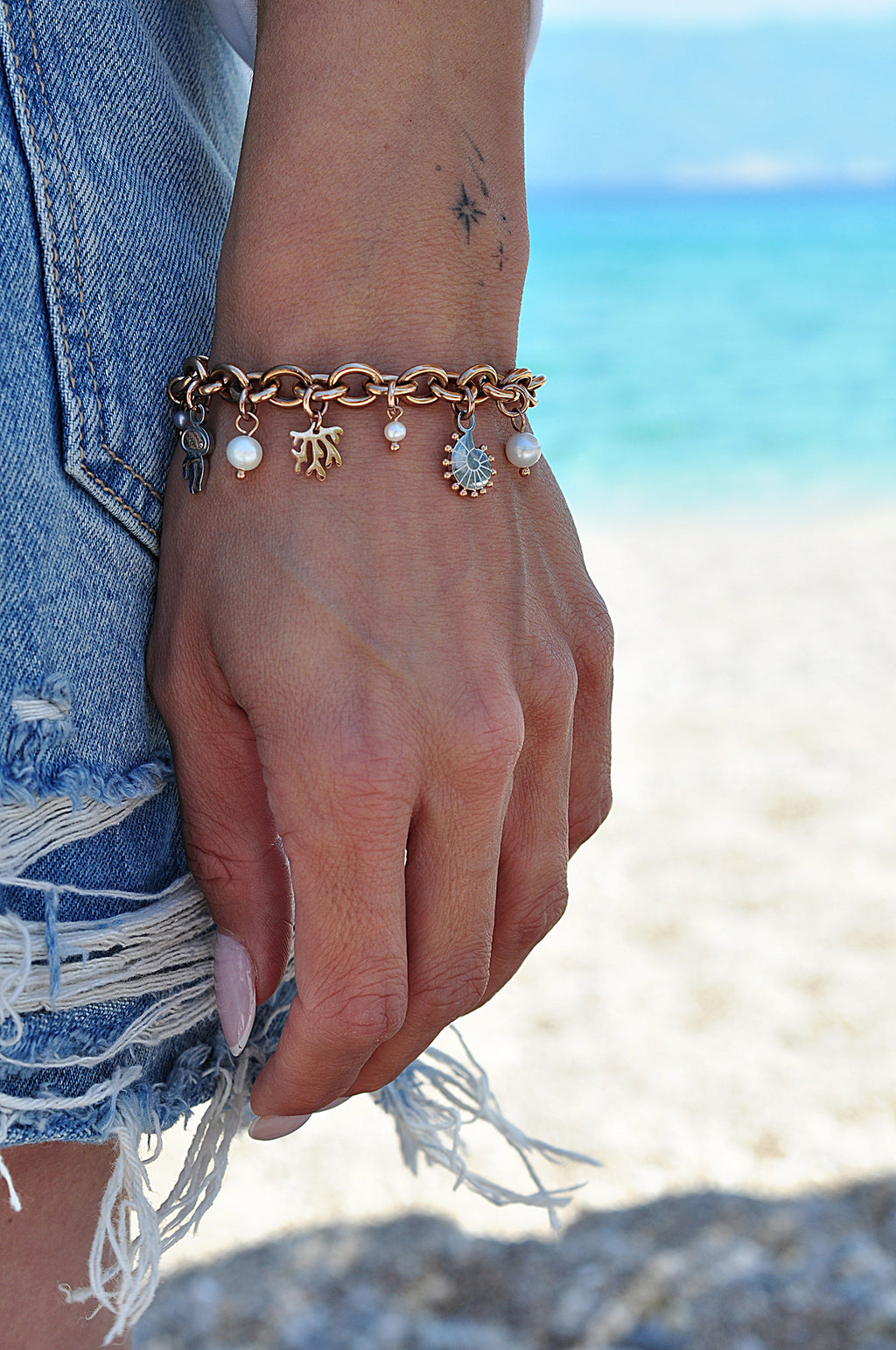 STAY SALTY BABY chunky bracelet / STAY SALTY BABY narukvica