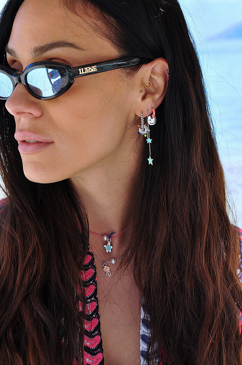 FUNKY SEA BABY string choker / FUNKY SEA BABY ogrlica uz vrat